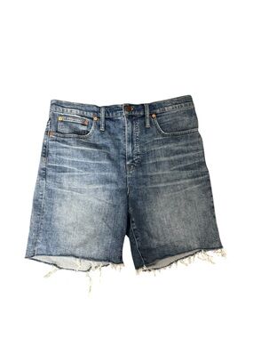 Madewell High Rise Denim Mid Length Shorts Size 31